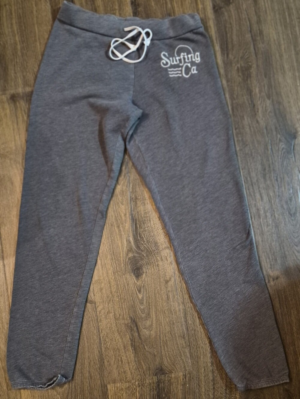 Hollister Gray Surfing Ca Joggers